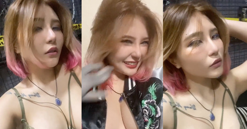 豪放港女Sasako 突點bra露乳頭 (2/2)